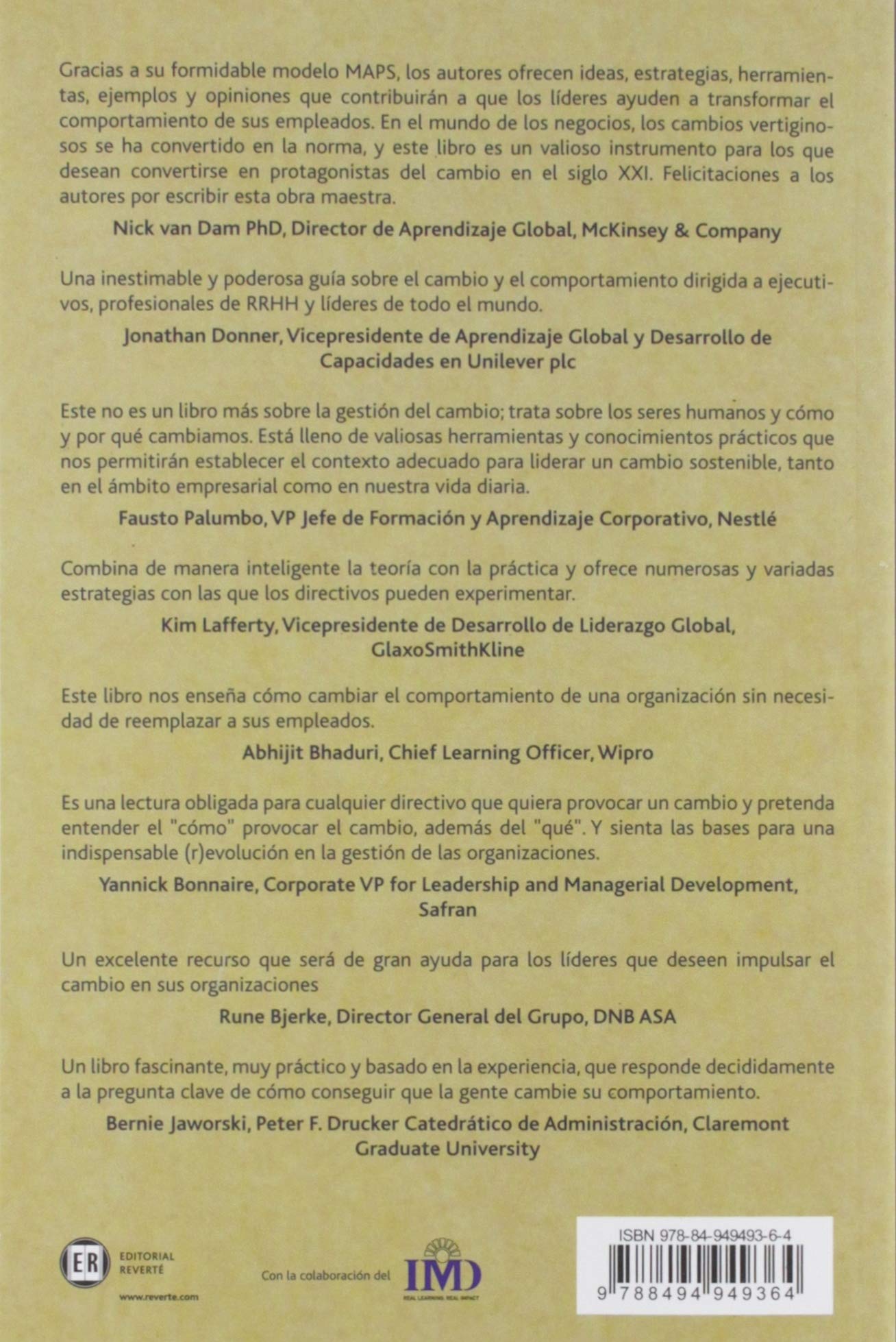 Cambiando el comportamiento de los empleados | Una guía práctica para directivos