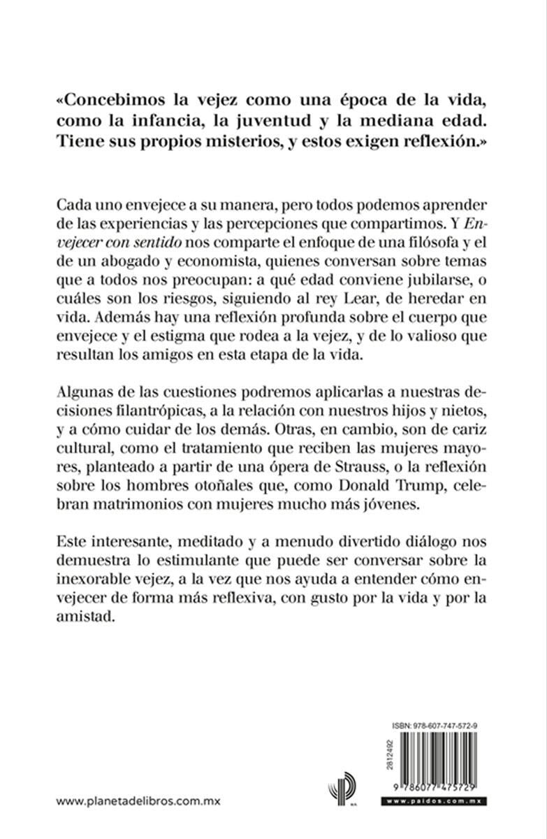 Envejecer con sentido | Conversaciones sobre el amor, las arrugas y otros pesares