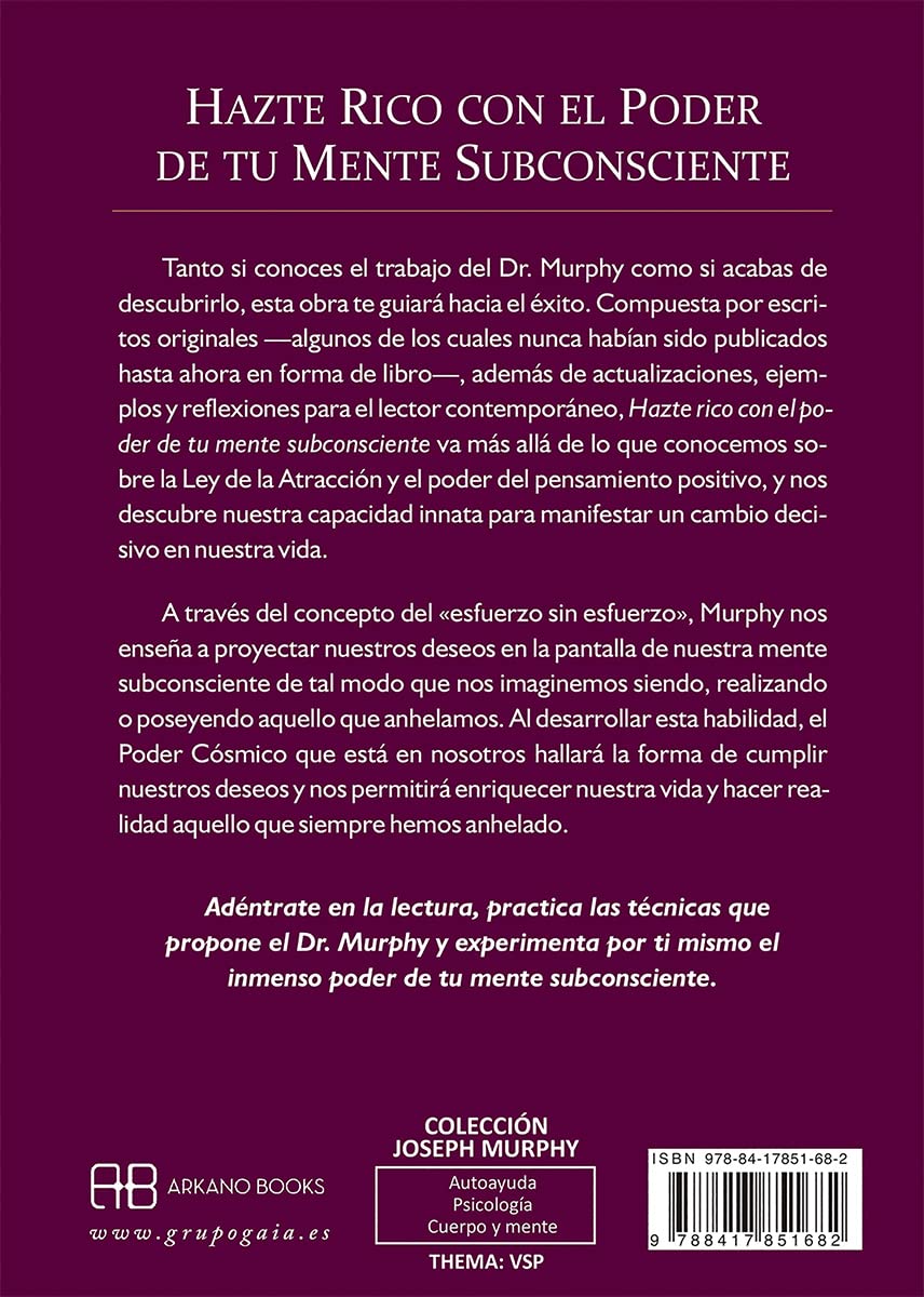 Hazte rico con el poder de tu mente subconsciente