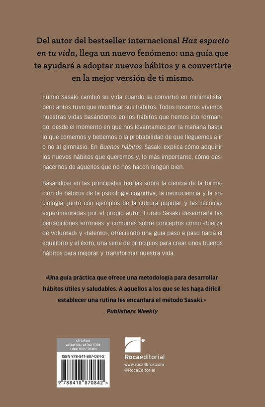 Buenos hábitos | Una guía minimalista para una vida mejor | FDS
