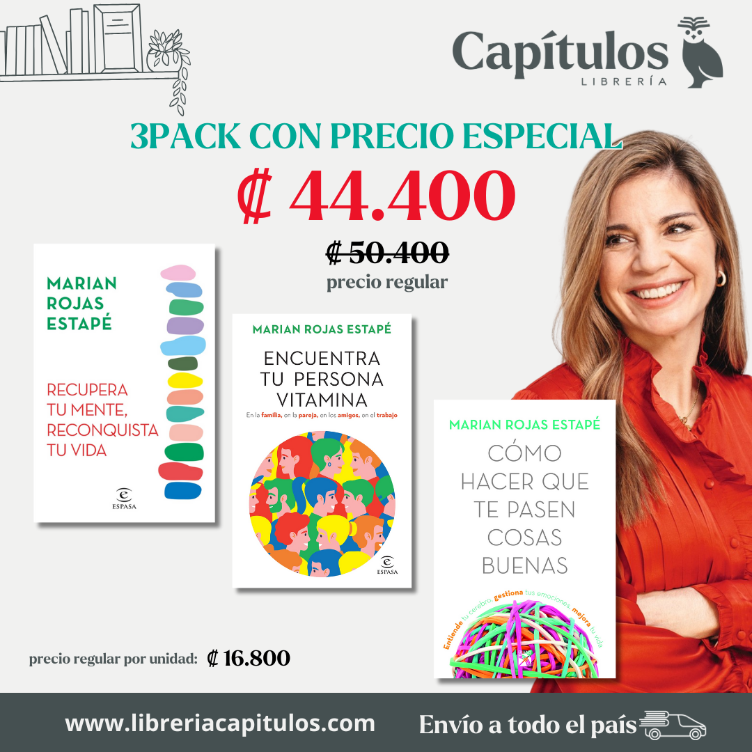 3 PACK DE SALUD MENTAL CON MARIAN ROJAS ESTAPÉ – Librería Capítulos