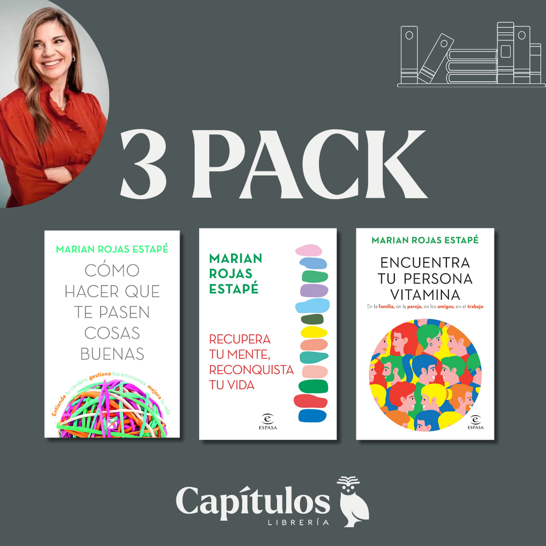 3 PACK DE SALUD MENTAL CON MARIAN ROJAS ESTAPÉ